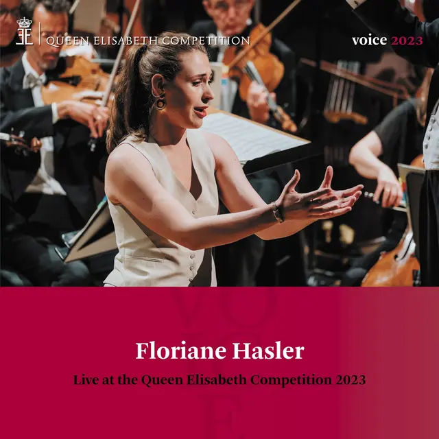 Pochette de l’album Floriane Hasler, Queen Elisabeth Competition Voice 2023